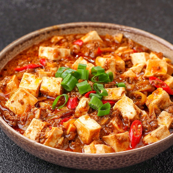 เต้าหู้หม่าโผ่ว ราดข้าว